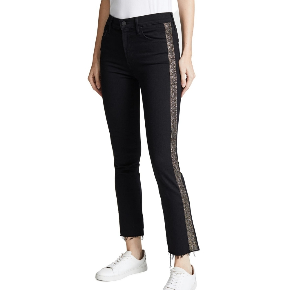 NWT Mother Denim Rascal Ankle Fray 26